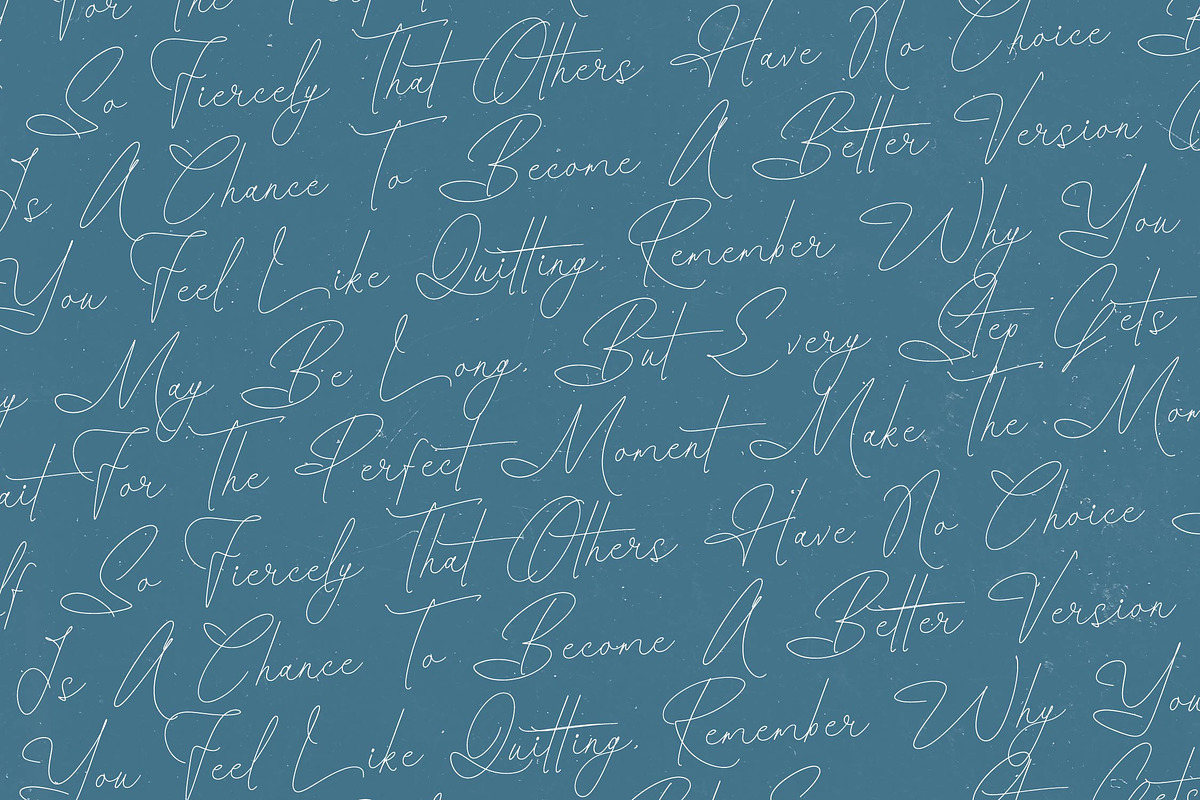 Santiago Portale Stylish Signature, a Script Font by stylishtype.co (Photo 12 of 20)