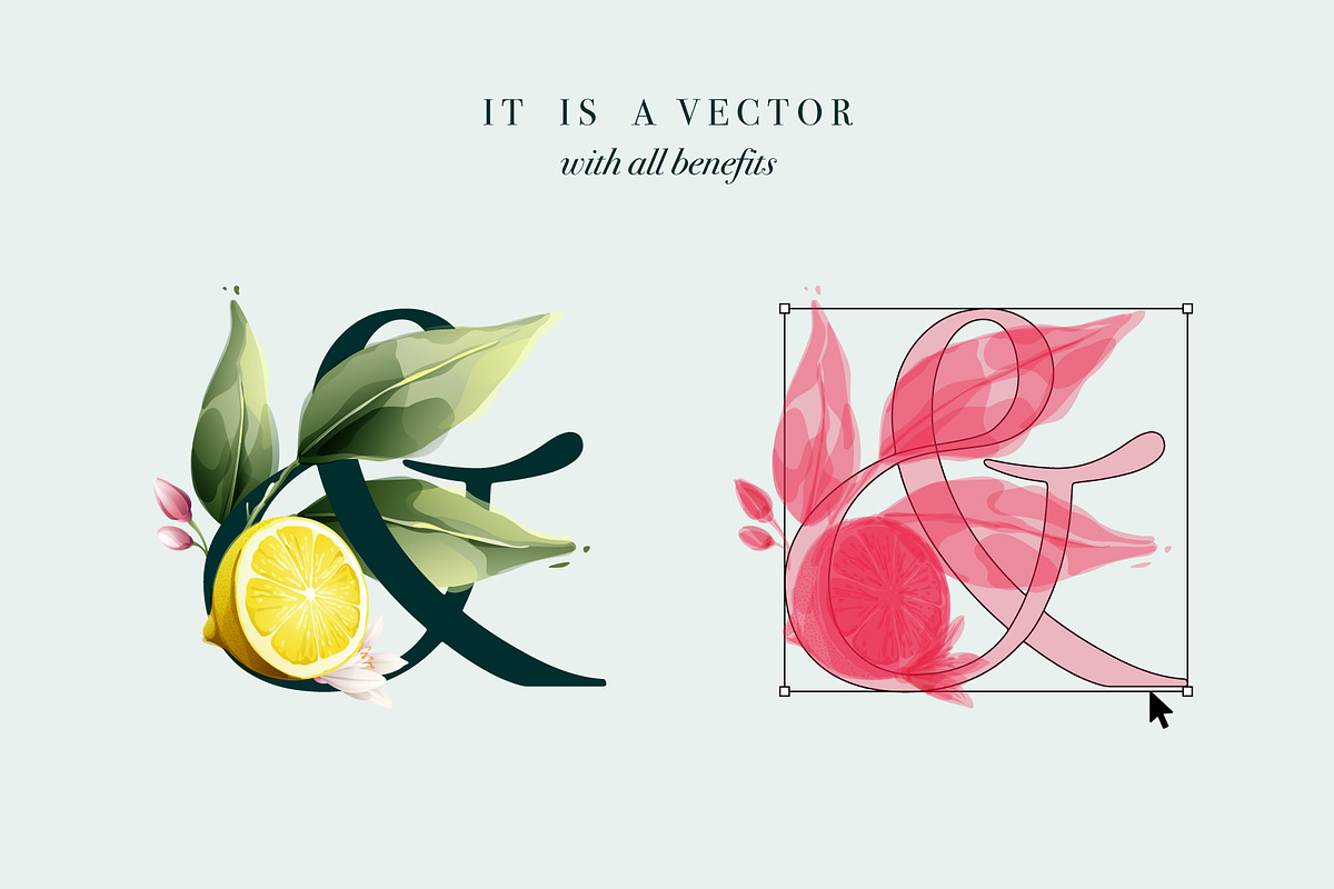 Watercolor vector lemons collection, a Healthcare Illustration by kaer_shop (Photo 4 of 8)