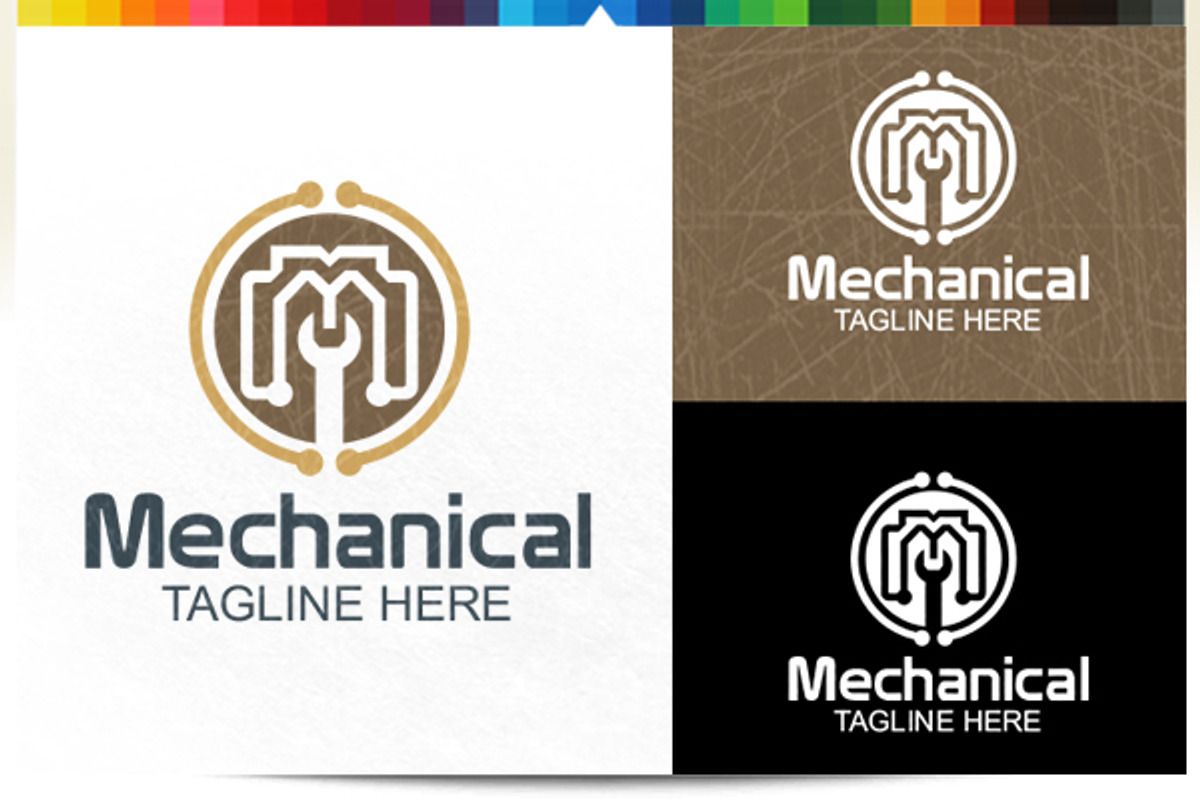 Mechanical, a Branding & Logo Template by Acongraphic