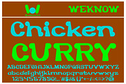 the one and only font, a Font by weknow (Thumbnail 4 of 5)