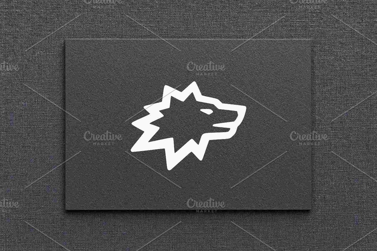 Wolf Head Silhouette Vector, an Animal Illustration by Vectorium Studio (Photo 4 of 4)