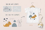 Cute baby dinosaur. Clipart, an Animal Illustration by tata_ota (Thumbnail 4 of 13)