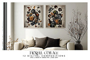 Floral Collage Compositions, a Decorative Illustration by Digital Art Creations (Thumbnail 6 of 6)