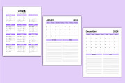 Editable 2024 Happy Life Planner, a Print Template by Shumaya (Thumbnail 4 of 5)