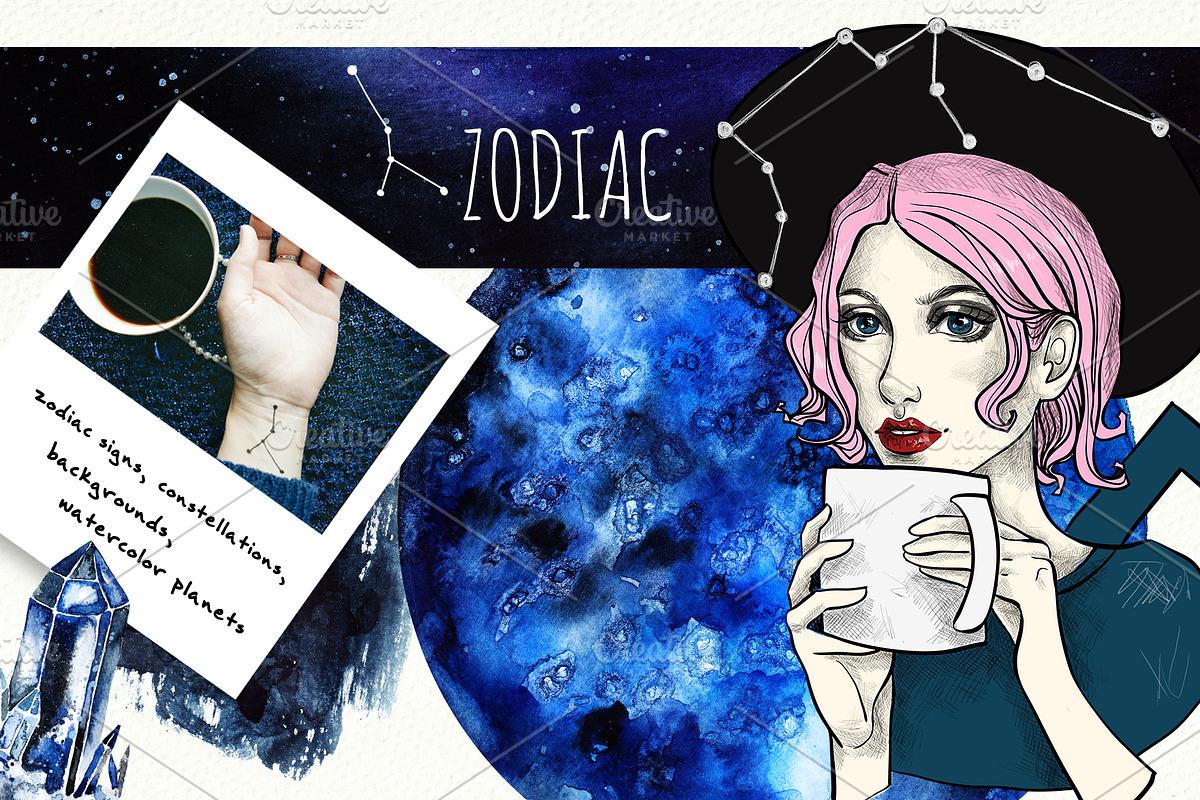 Zodiac collection, an Illustration by Scarlet Heath Art (Photo 1 of 11)