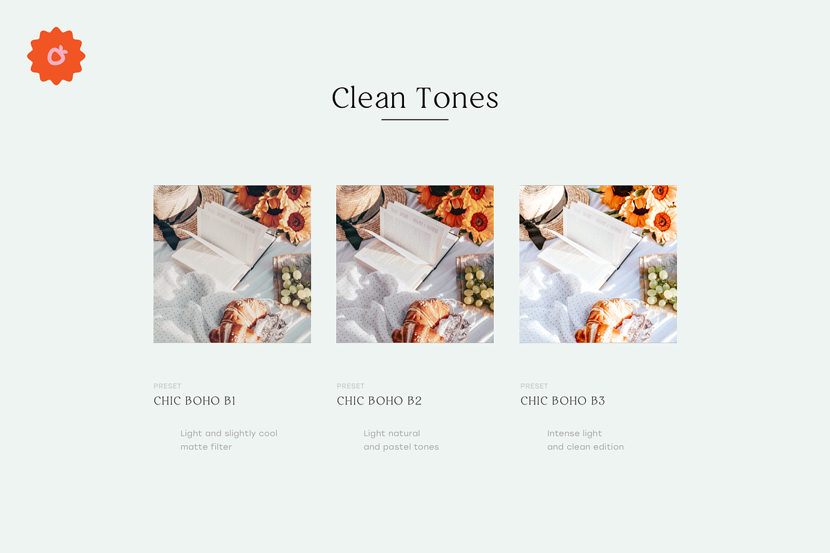 Bohemian Lightroom Presets Pack, a Preset Add-On by SHOOM HOUSE (Photo 3 of 9)