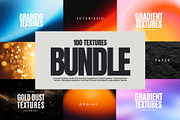 100 Gradient, Bokeh&Paper Bundle, a Texture Graphic by NassyArt (Thumbnail 1 of 32)