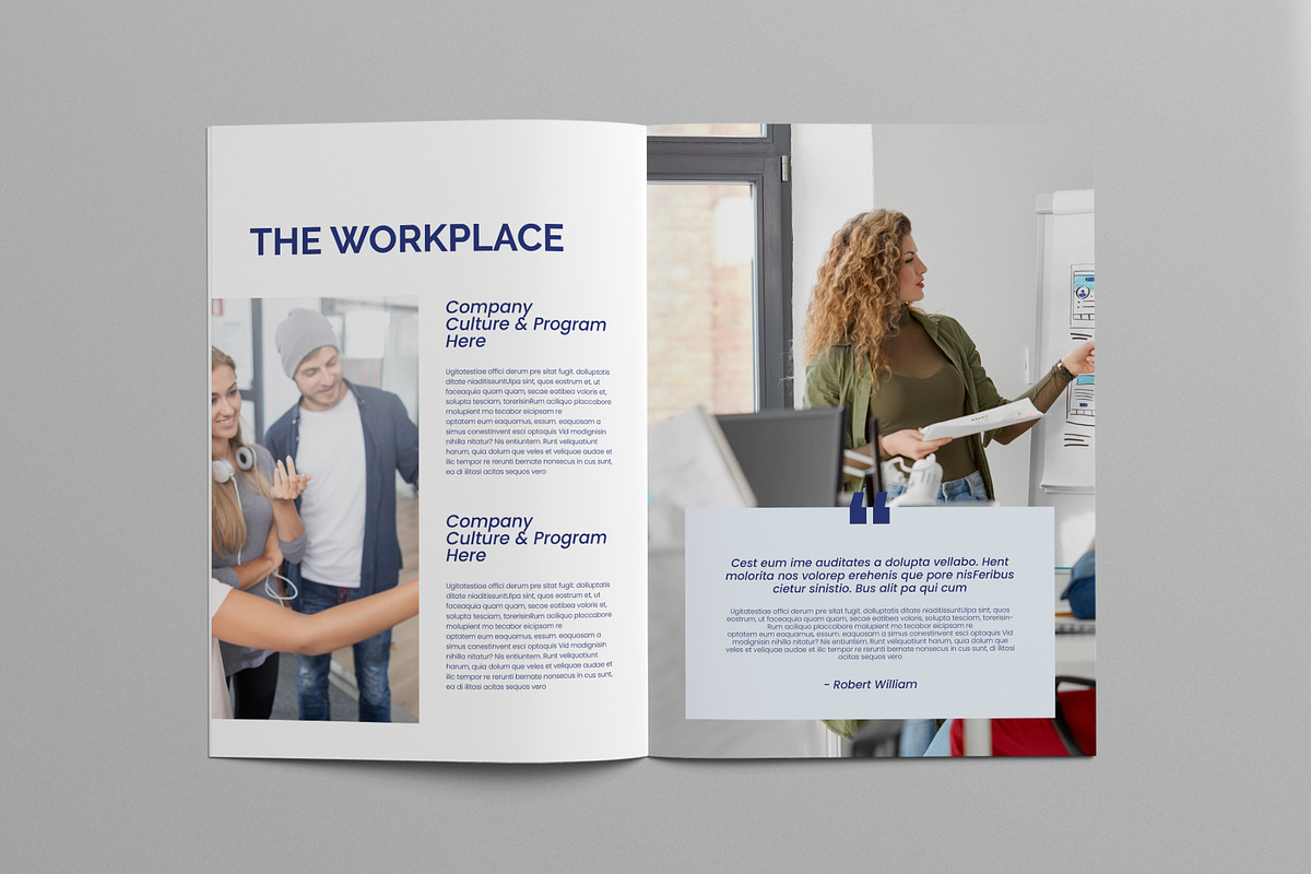 HR Employee Handbook | Canva, a Brochure Template by Pixelpick (Photo 9 of 9)