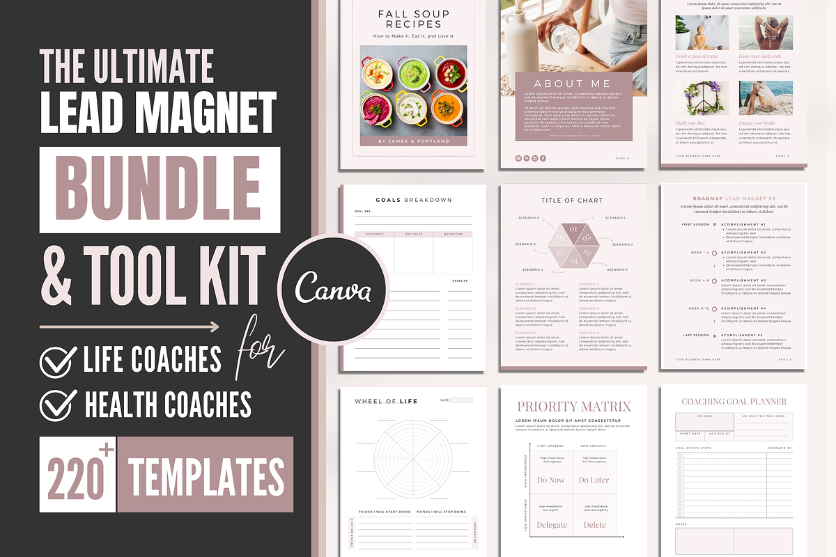 Coaching Business Templates - Canva, a Social Media Template by Designs by Darowan (Photo 8 of 10)