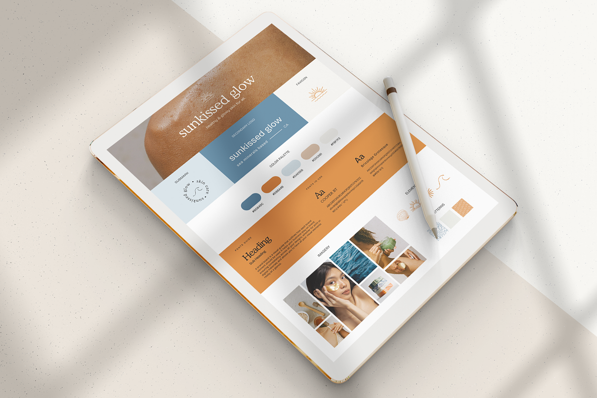Skincare Brand Board, a Branding & Logo Template by Creatif Foundry (Photo 6 of 6)