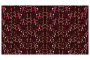 Elegant Floral Arrangement, a Pattern Graphic by Creative Backgrounds