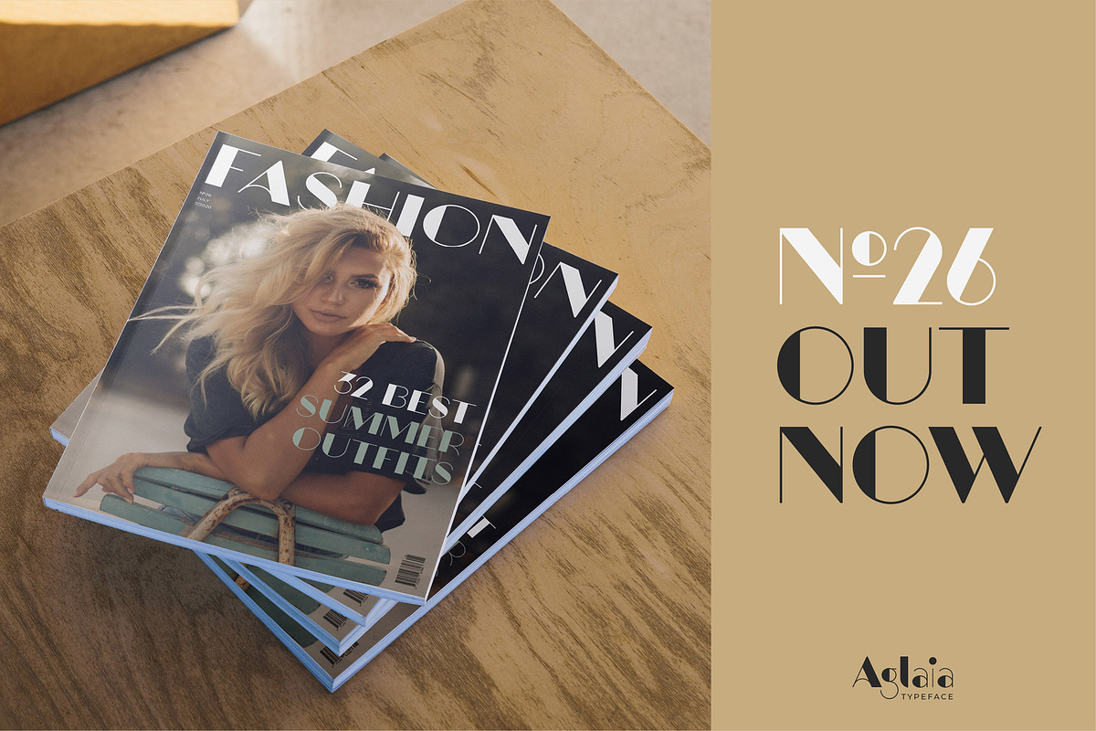 Aglaia Heavy • An Elegant Font preview 4