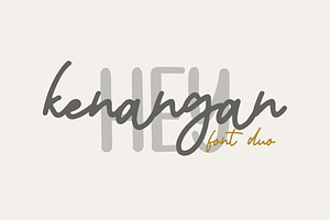 Kenangan Font Duo