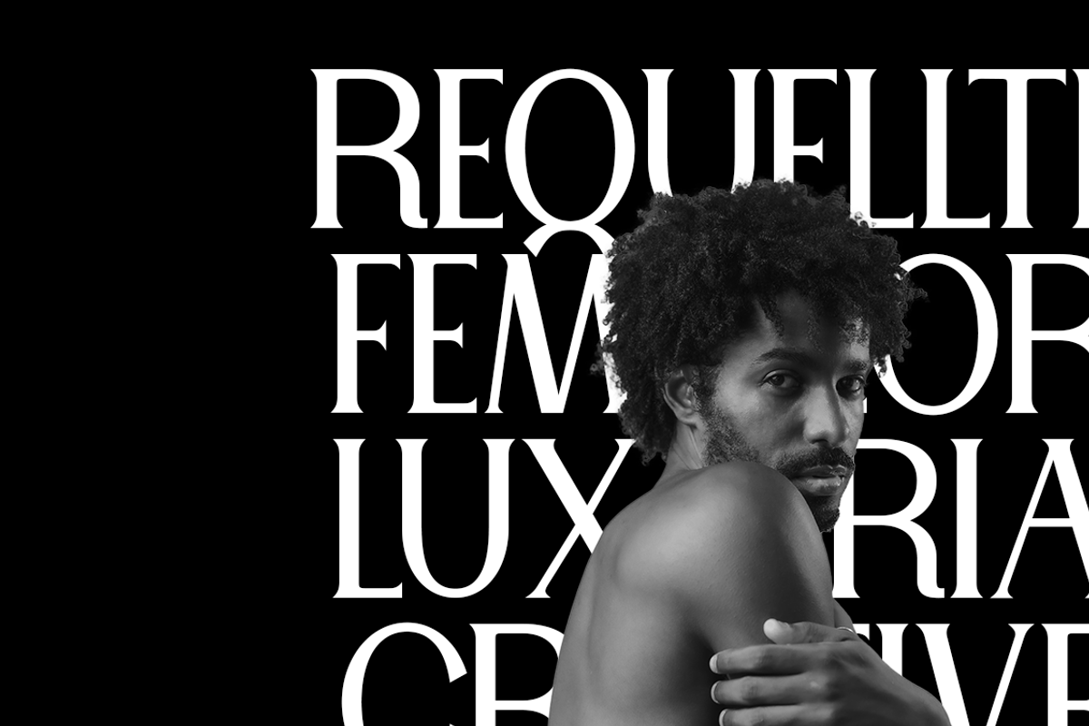 Requeltte Display, a Serif Font by Foxtype (Photo 4 of 6)