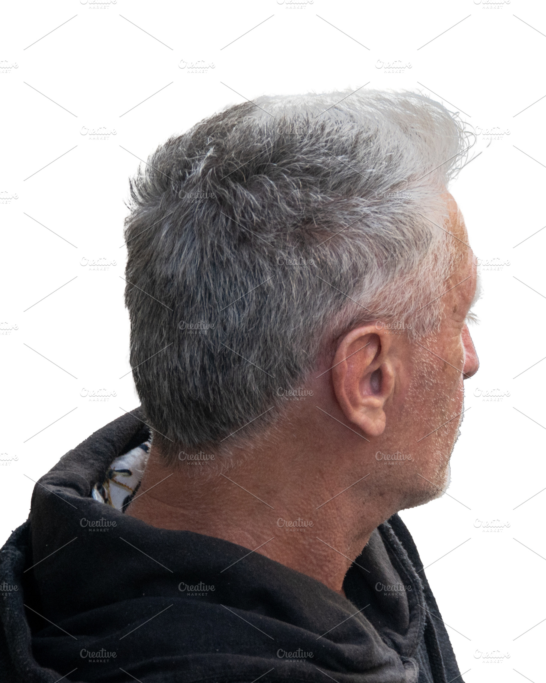 Middle age man standing isolated photo, a Person Photo by DanFLCreativo
