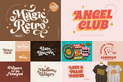 Modern Retro Font Bundle - SALE!, a Font by HansCo Studio (Thumbnail 7 of 14)
