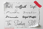 7 Handwriting Font Bundle, a Handwritten Font by Gittype (Thumbnail 1 of 12)