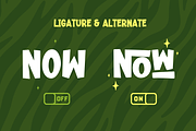 Zurambi – Adventure Display Font, a Sans Serif Font by Variatype (Thumbnail 7 of 14)