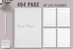 My Life Planner Design Template