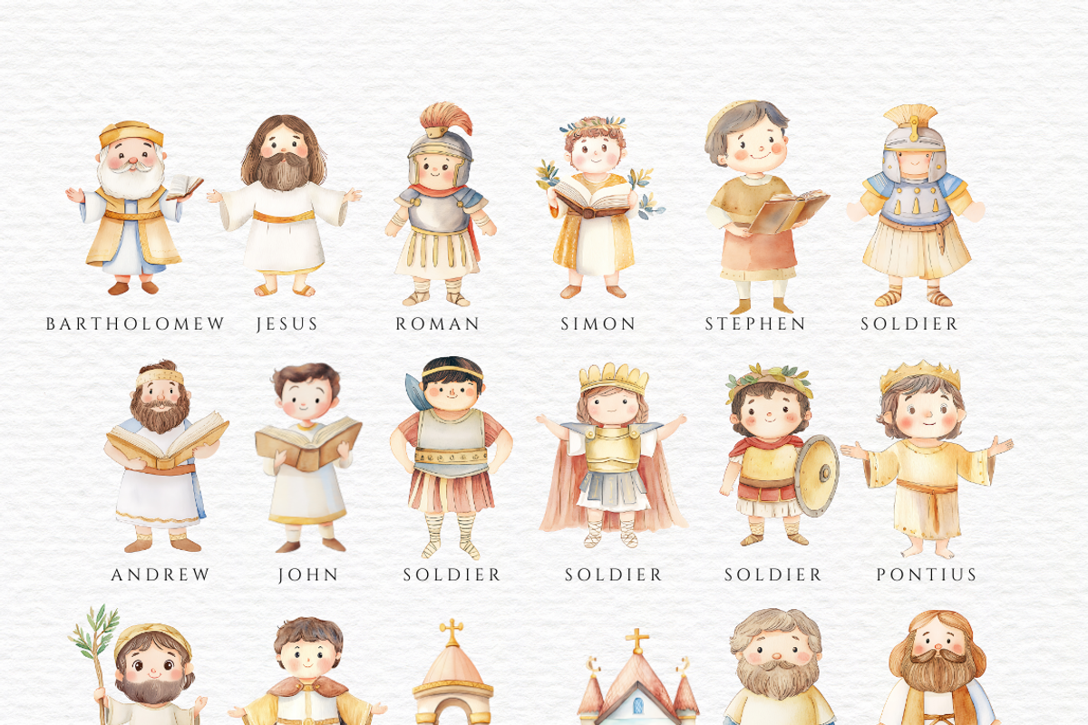 New testament bible characters clipa, an Education Illustration by Invite to Clipart (Photo 4 of 5)