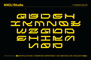 NCL GESROB - Cyberpunk Font, a Sans Serif Font by Enxyclo Studio (Thumbnail 13 of 14)