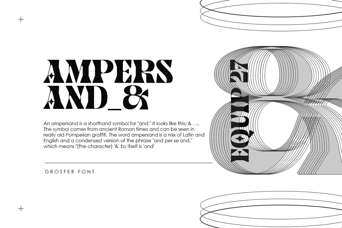 Grosfer - Display Font, a Font by Typeskets (Photo 3 of 11)