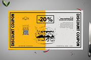 Fast Food Discount Coupon 021, a Card Template by Tzochko (Thumbnail 1 of 8)