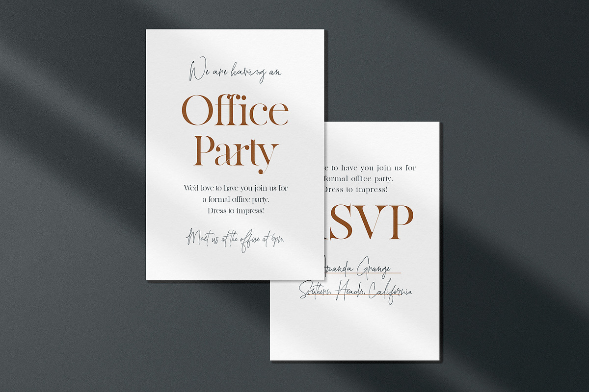 Gather Collector's Edition Font Duo preview 7