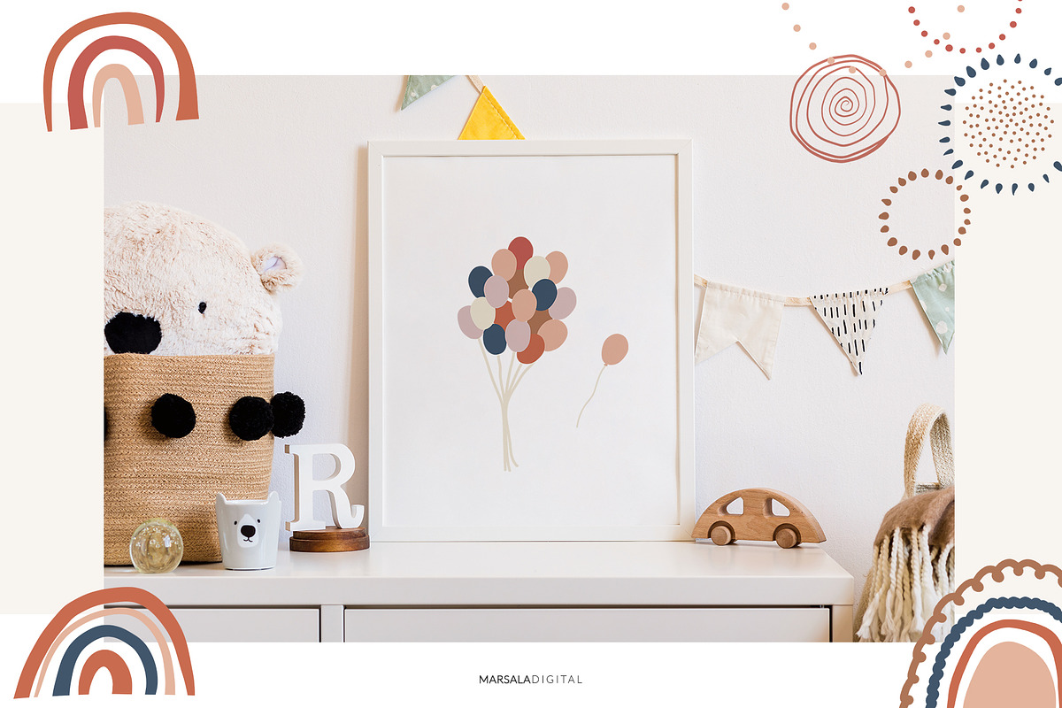 Abstract Prints Shapes Graphics vol2, an Object Graphic by Kaya Fonts (Photo 13 of 20)
