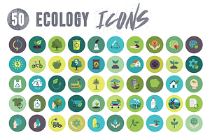 50 Ecology Icons