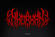 Morexbomb | Metal Font, a Blackletter Font by WingBuk (Thumbnail 5 of 13)