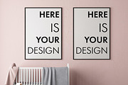 15 Mockups in the children's room, a Print Template by FilL239 (Thumbnail 2 of 22)