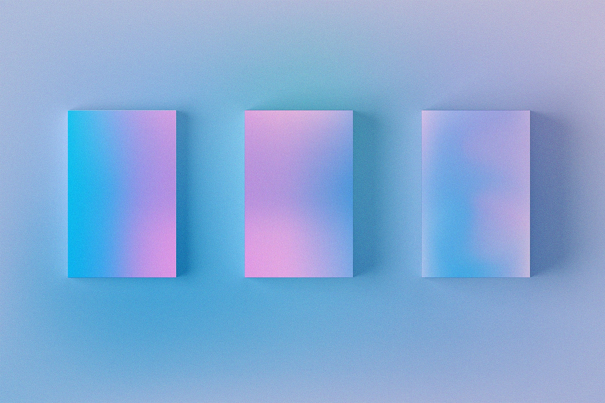 20 Winter Gradients Set, a Texture Graphic by le-genda (Photo 8 of 11)