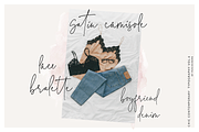 The Styled Edit- Chic Ligature Font, a Handwritten Font by PeachCreme (Thumbnail 5 of 13)