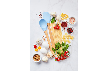 Food background with different kinds, a Food & Drink Photo by Irina Burakova