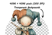Circus Friends Storybook Clipart Art, an Illustration by one-touch (Thumbnail 12 of 16)