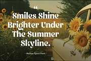 Mellow Spirit - Modern Retro, a Serif Font by Annivers Type (Thumbnail 6 of 10)