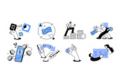 People and finance, a Finance Illustration by PureSolution (Thumbnail 4 of 6)