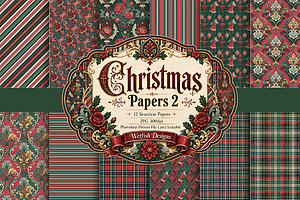 Seamless Christmas Patterns 2