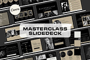 Masterclass Deck - Noir Luxe, a Presentation Template by Freedom Business Shop (Thumbnail 1 of 12)