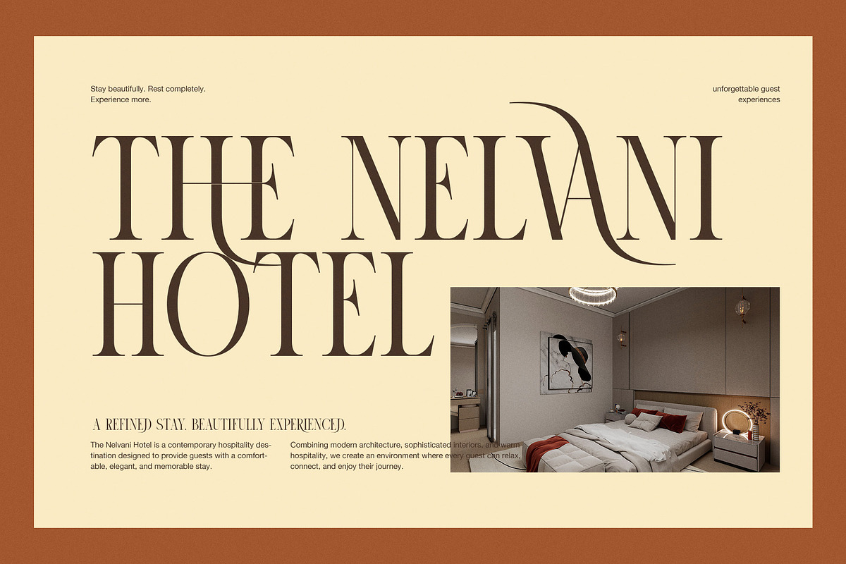 Zarova Luxury Serif Font, a Serif Font by Perfectype (Photo 6 of 8)