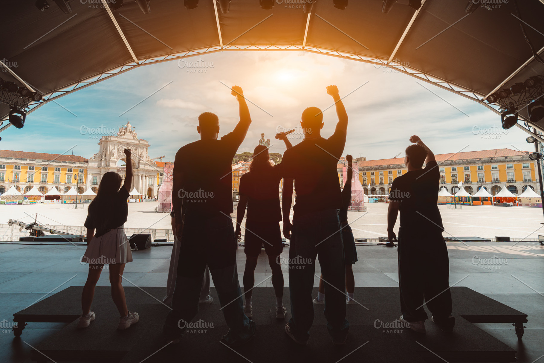 Europe Pride unity celebration stage, a Holiday Photo by SkyNext