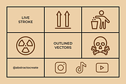Packaging Symbols Vector, an Outline Icon by Abstracto-Create (Thumbnail 5 of 5)