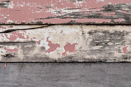 Rustic Painted Wooden Boards, an Abstract Photo by Davy3 Photo