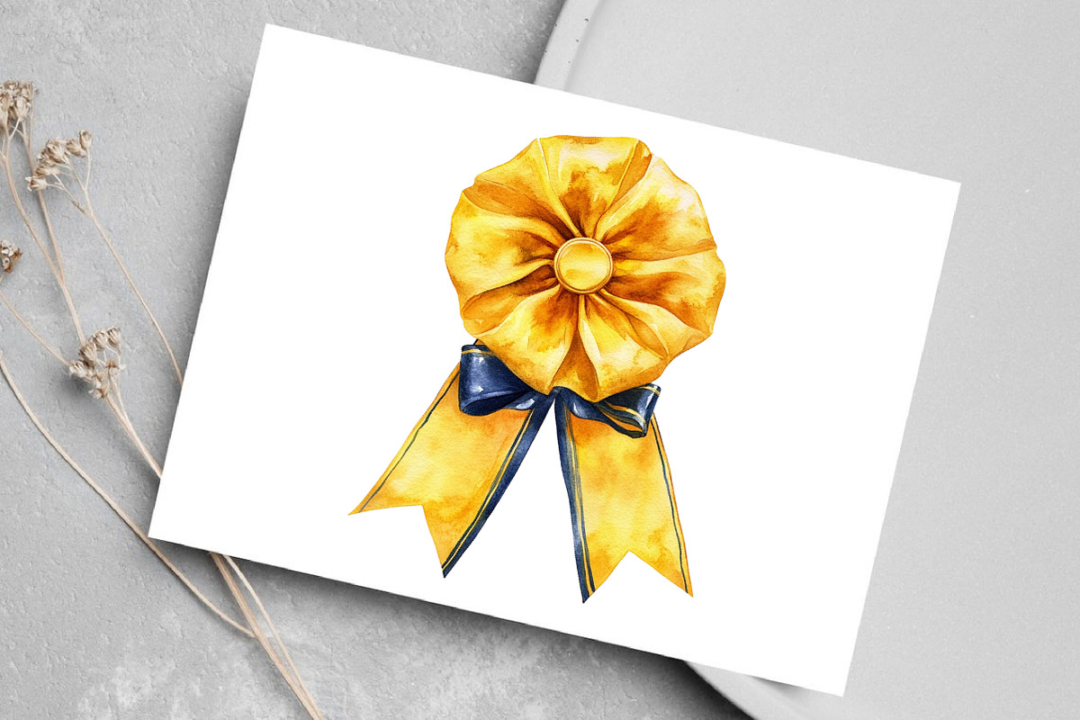 Black & Gold Graduation Day Clipart, an Illustration by Canvas Craft (Photo 4 of 7)