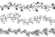Vintage floral borders, an Object Graphic by Woters little shop (Thumbnail 4 of 9)