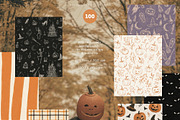 100 Halloween Backgrounds, a Background Graphic by PeDe Designs (Thumbnail 11 of 19)