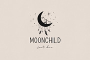 Moonchild font duo, a Sans Serif Font by elvinova (Thumbnail 1 of 9)