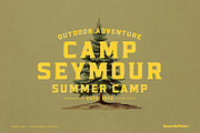 Lookout Point - A Rustic Font, a Serif Font by Komet & Flicker (Thumbnail 10 of 15)