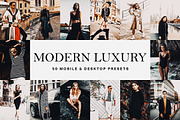 50 Modern Luxury Lightroom Presets, a Preset Add-On by SparkleStock (Thumbnail 1 of 10)